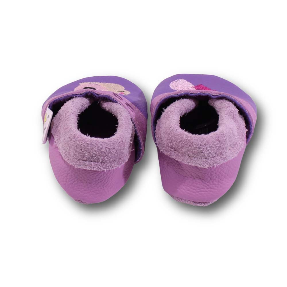 Preview: Krabbelschuhe Schnecke & Herz